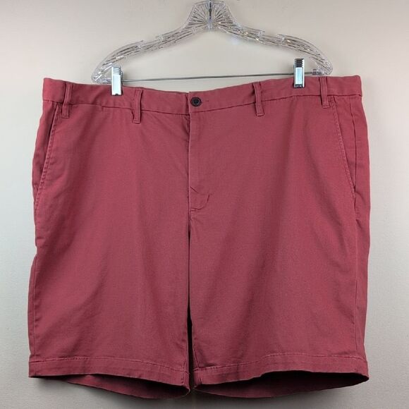 Lands End Men's Traditional Fit Casual Nantucket Red Cotton Shorts Size 44 - Picture 1 of 10